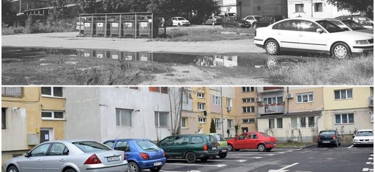 FOTO. Trei parcări, de un milion de lei, finalizate în municipiul Satu Mare
