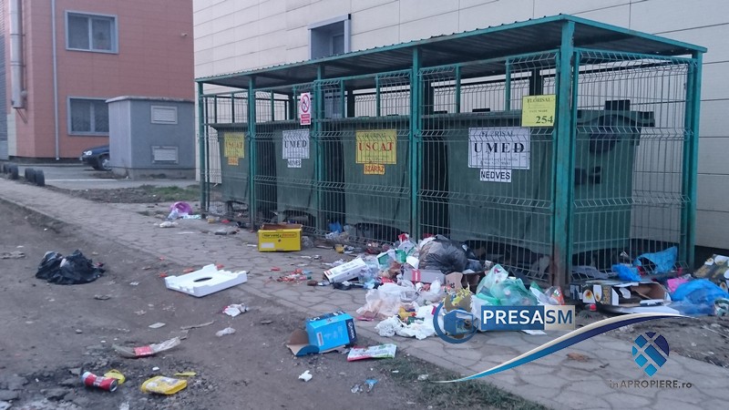 VIDEO. În bătaie totală de joc! Unii angajați ai Florisal lasă gunoiul în urma lor