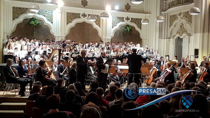 FOTO. Concert extraordinar dedicat Centenarului Marii Uniri, la Filarmonica din Satu Mare