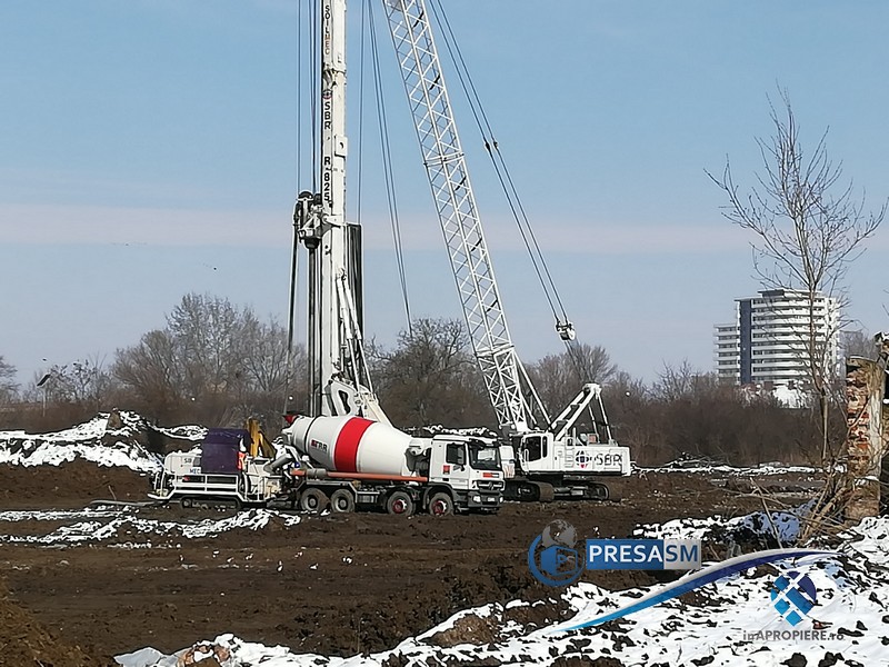 FOTO/VIDEO. Mall-ul NEPI se construiește pe repede-nainte! Inaugurat în acest an