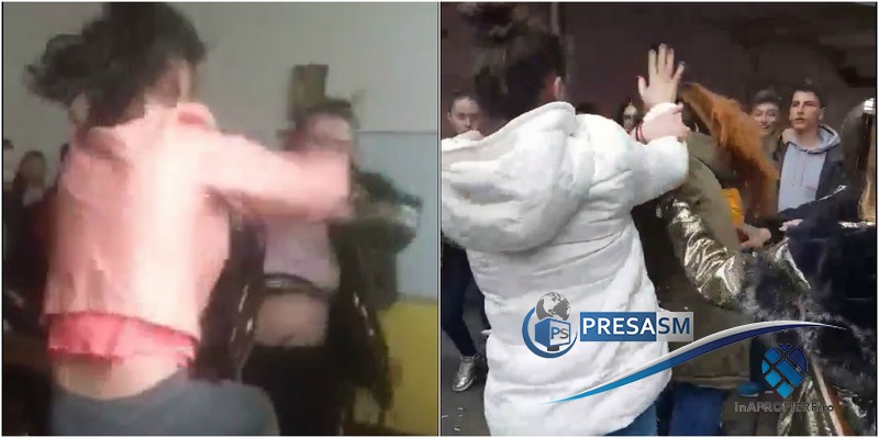 VIDEO. ANCHETE. Șase elevi riscă sancțiuni după bătaia de la liceul din Carei