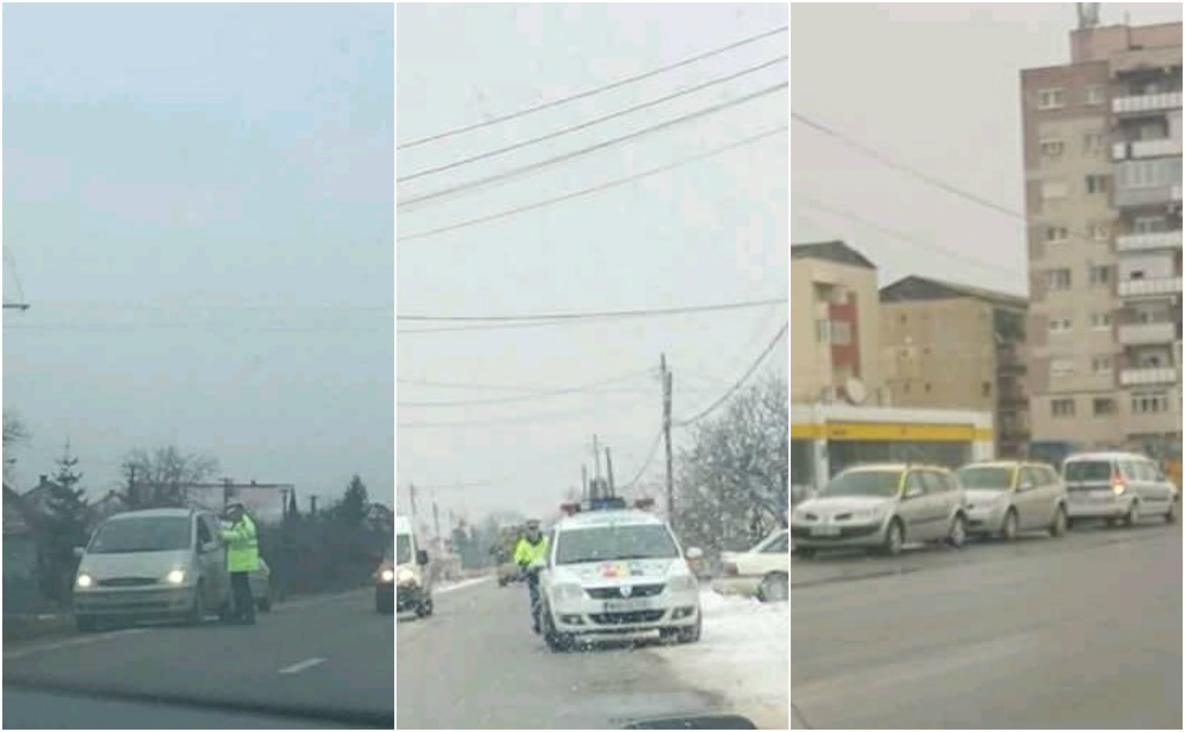 FOTOGALERIE. Filtre ale Poliției Rutiere în tot județul! Astăzi, pe drumurile naționale