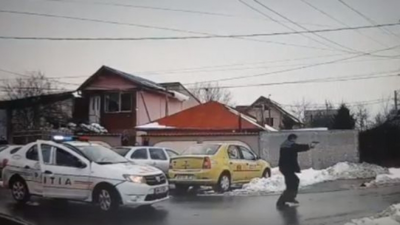 INCREDIBIL. Focuri de armă în Satu Mare. Polițiști loviți cu pumnii și picioarele de trei indivizi