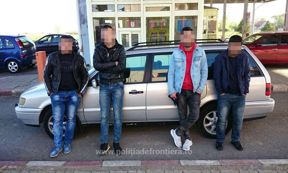 FOTO. Reținuți la ieșire din municipiul Satu Mare! Ce au încercat să facă patru persoane