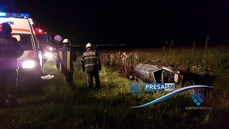 FOTO/VIDEO. Concluzia polițiștilor în cazul accidentului grav din Satu Mare. Șoferul era beat