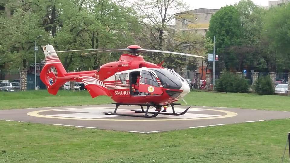 FOTO. Copilaș (1 an) în stop cardiac! Transportat cu elicopterul SMURD de la Urgențe
