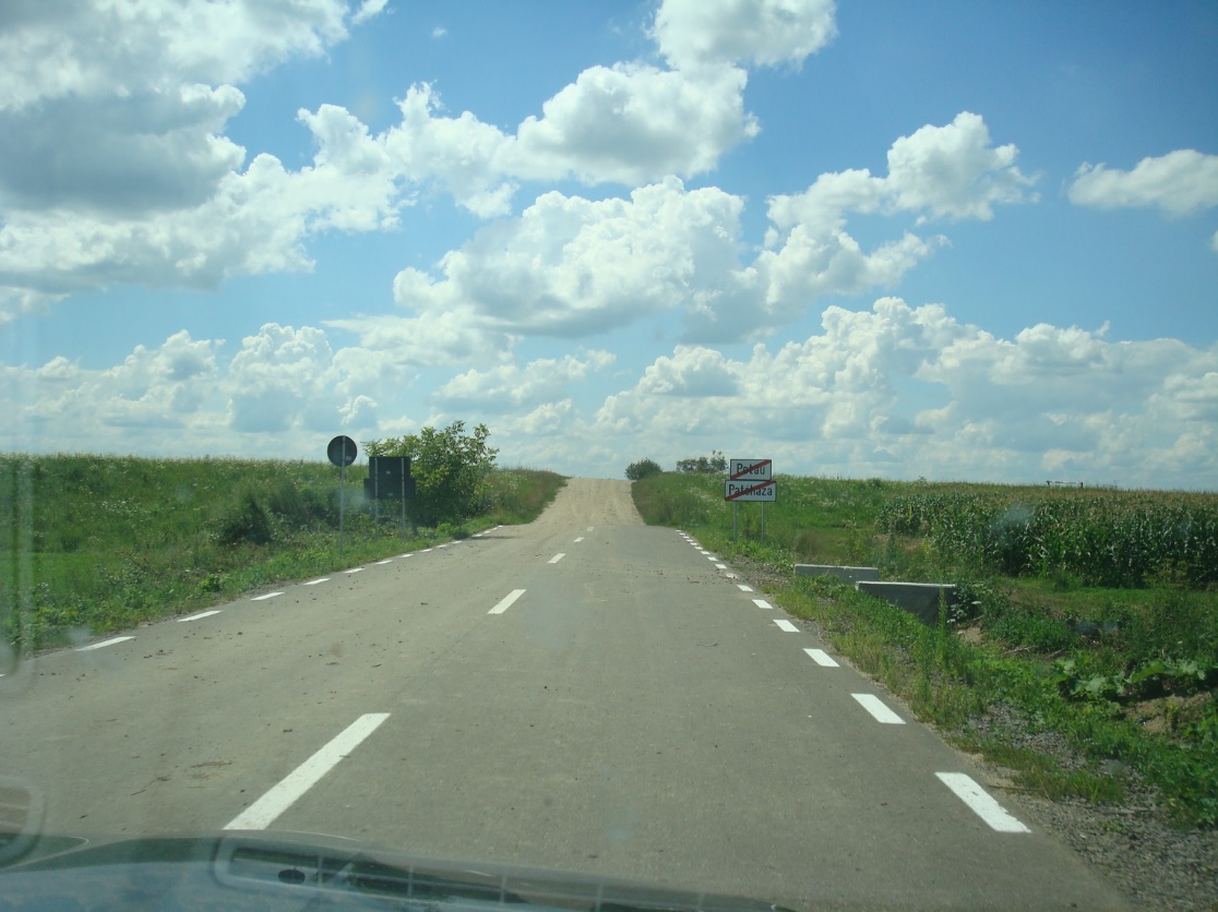 FOTOGALERIE. DJ 195 Potău - DN19 F, finalizat. 3 milioane pompați de CJ