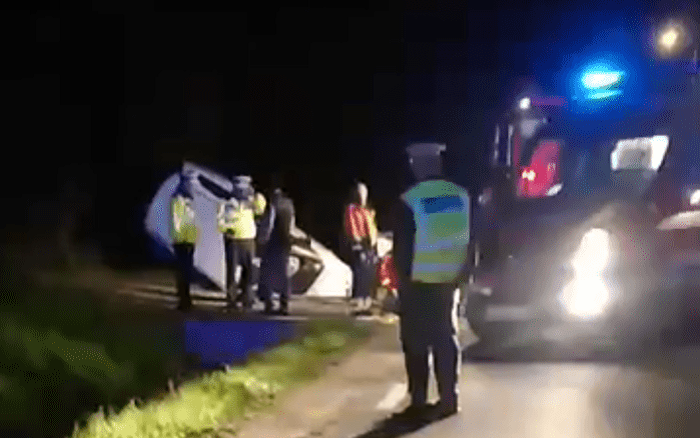 FOTO. Concluzia polițiștilor în cazul accidentului mortal de pe DN 19