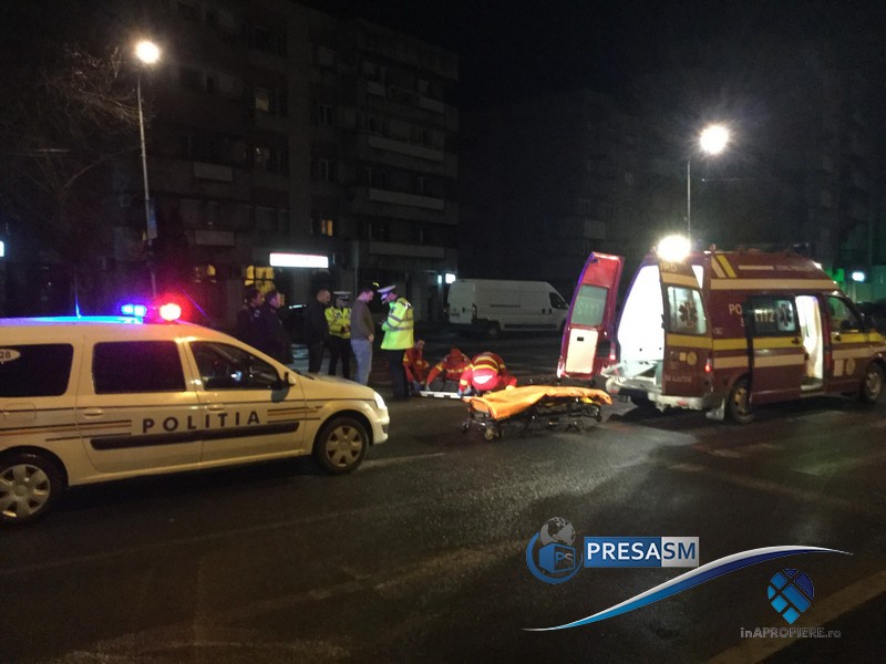 FOTO/VIDEO. Persoană lovită pe trecerea de pietoni, în zona Podului Golescu