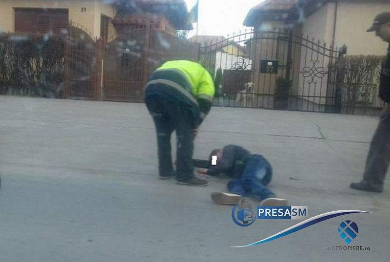 FOTO. Biciclist rănit foarte grav pe Bulevardul Lucian Blaga