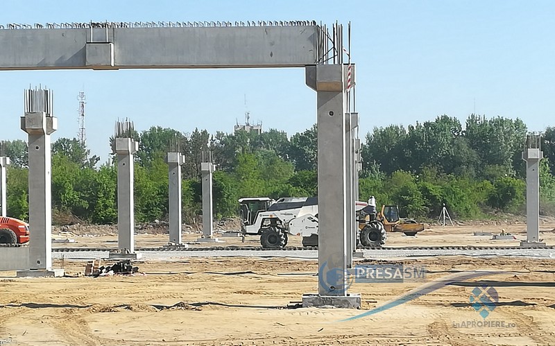 FOTOGALERIE. Mall-ul NEPI prinde contur! Stadiu avansat a ”scheletului” clădirii