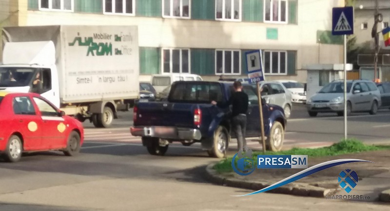 FOTO. A făcut accident, apoi a rămas fără combustibil. Toate în doar două zile