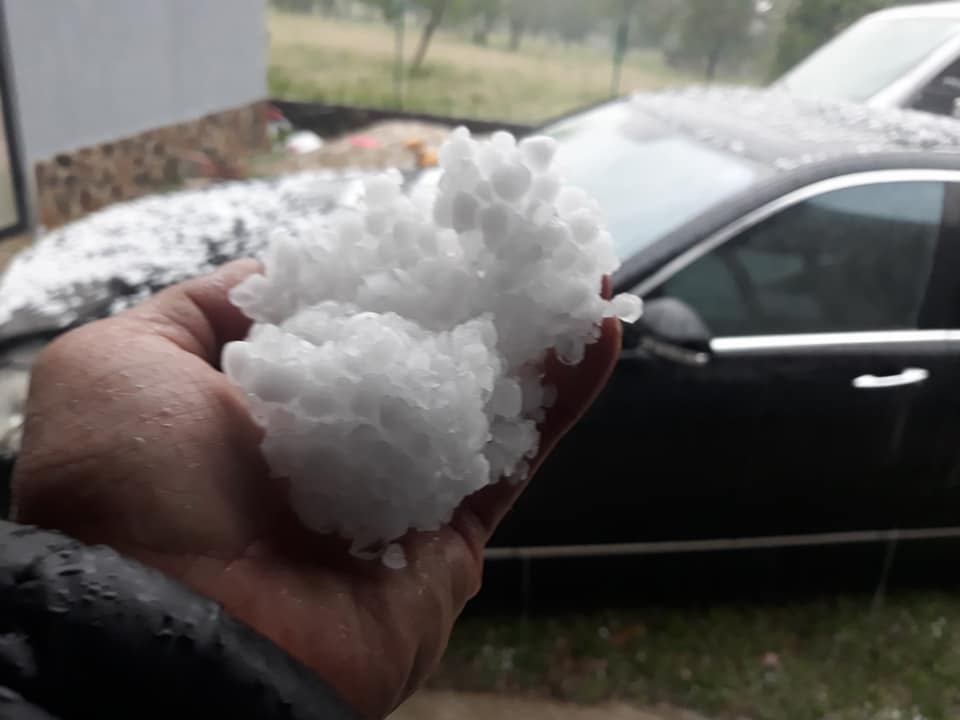 FOTO/VIDEO. Furtună și grindină în județ! Natura s-a dezlănțuit