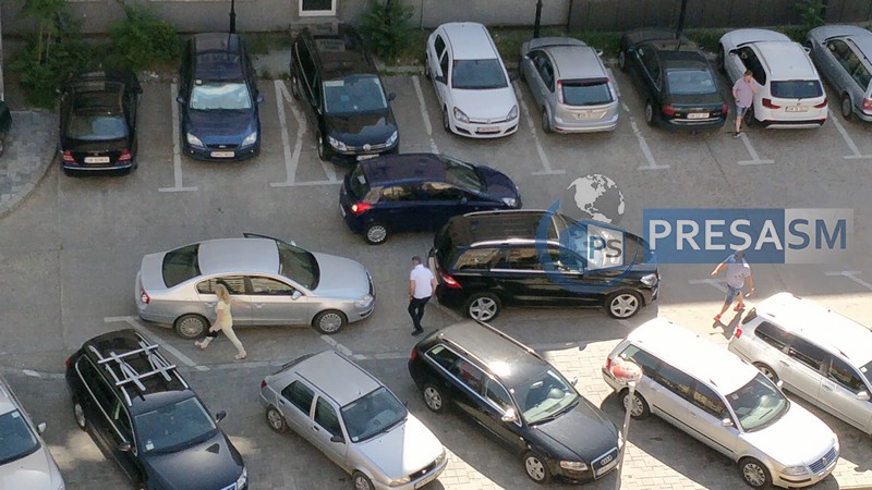 FOTO/VIDEO. Accident în centrul municipiului Satu Mare