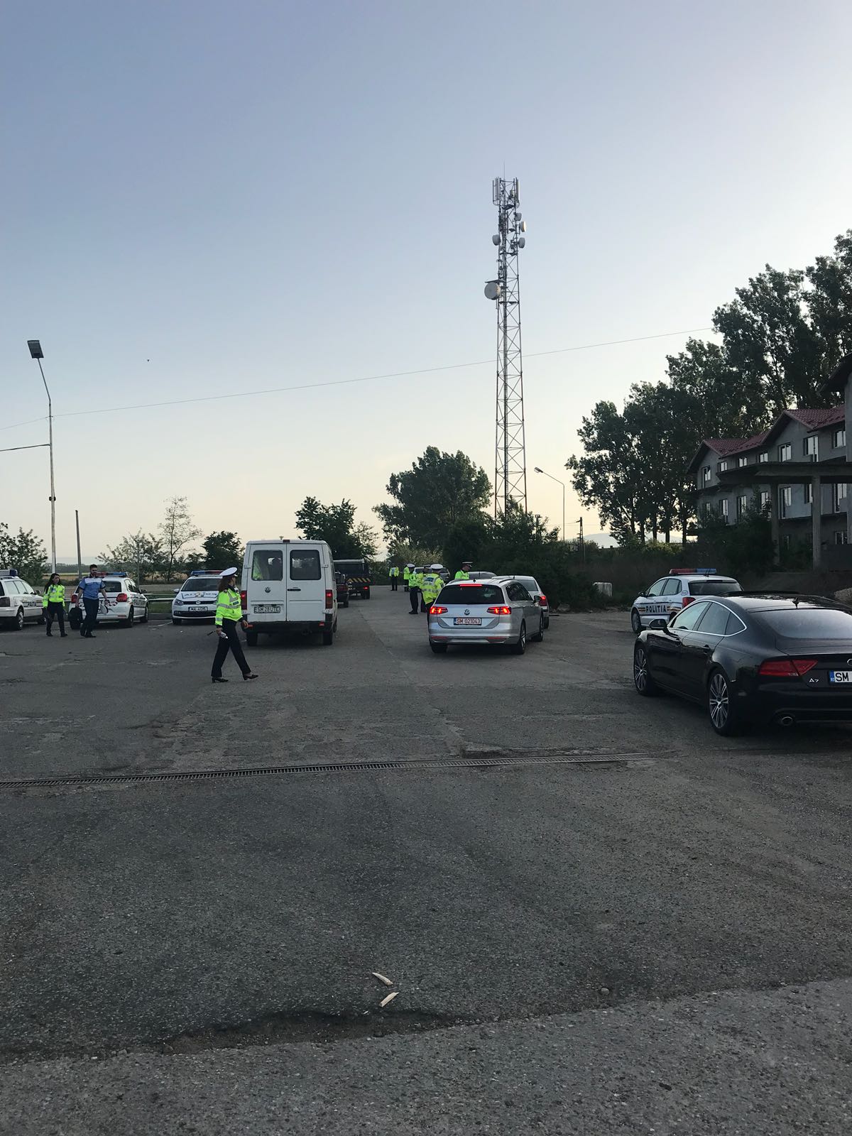 FOTOGALERIE. Filtre fără precedent pe DN 19. Record de șoferi opriți în județul Satu Mare