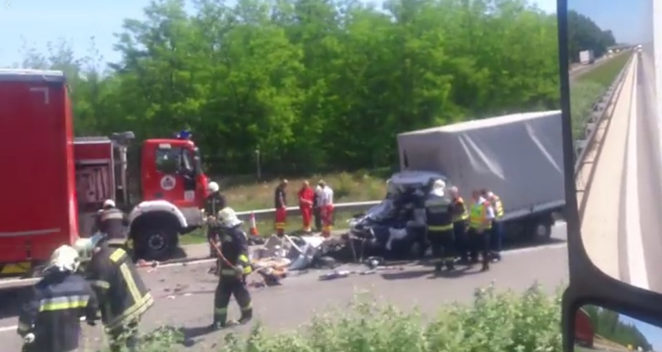 FOTO/VIDEO. Un nou accident mortal în Ungaria, în care au fost implicați români