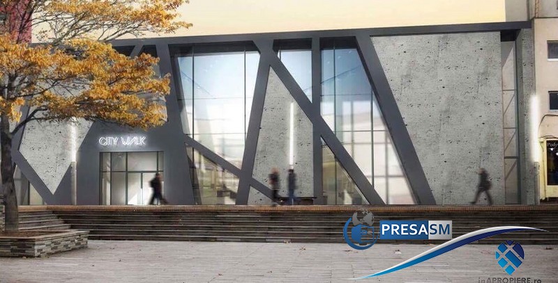 FOTO. Un nou centru comercial ultramodern în centrul municipiului Satu Mare
