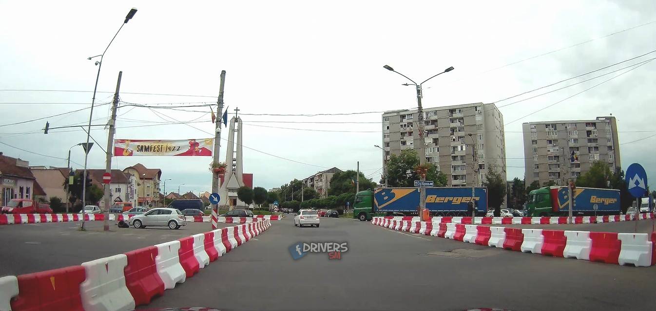 FOTO/VIDEO. Sensul de la Burdea a fost lărgit. Se închide temporar un sens pe Podul Decebal