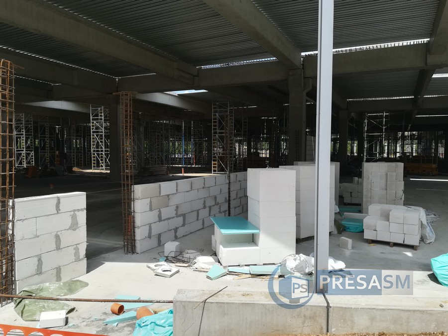 FOTOGALERIE. MALL-ul NEPI se construiește pe repede-nainte! Se deschide anul acesta!