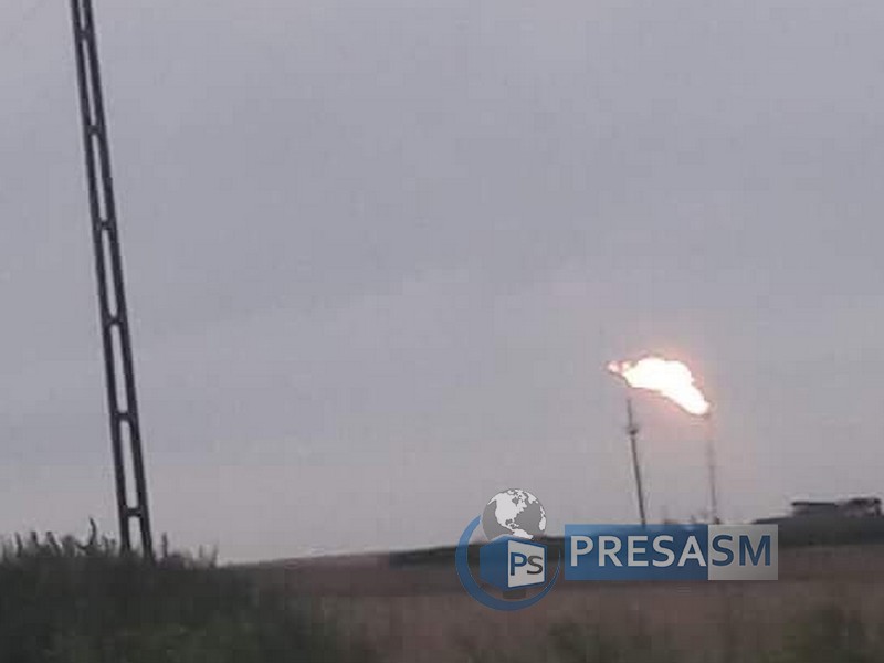 FOTO/VIDEO. Panică la Moftin! Oamenii au văzut din nou flăcări la sonda de gaze