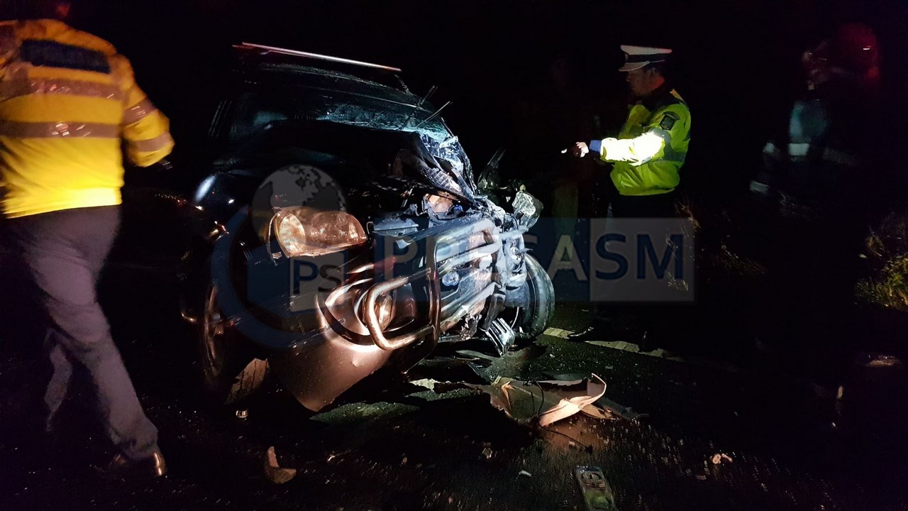 FOTO/VIDEO. Accident foarte grav cu zece victime la Satu Mare