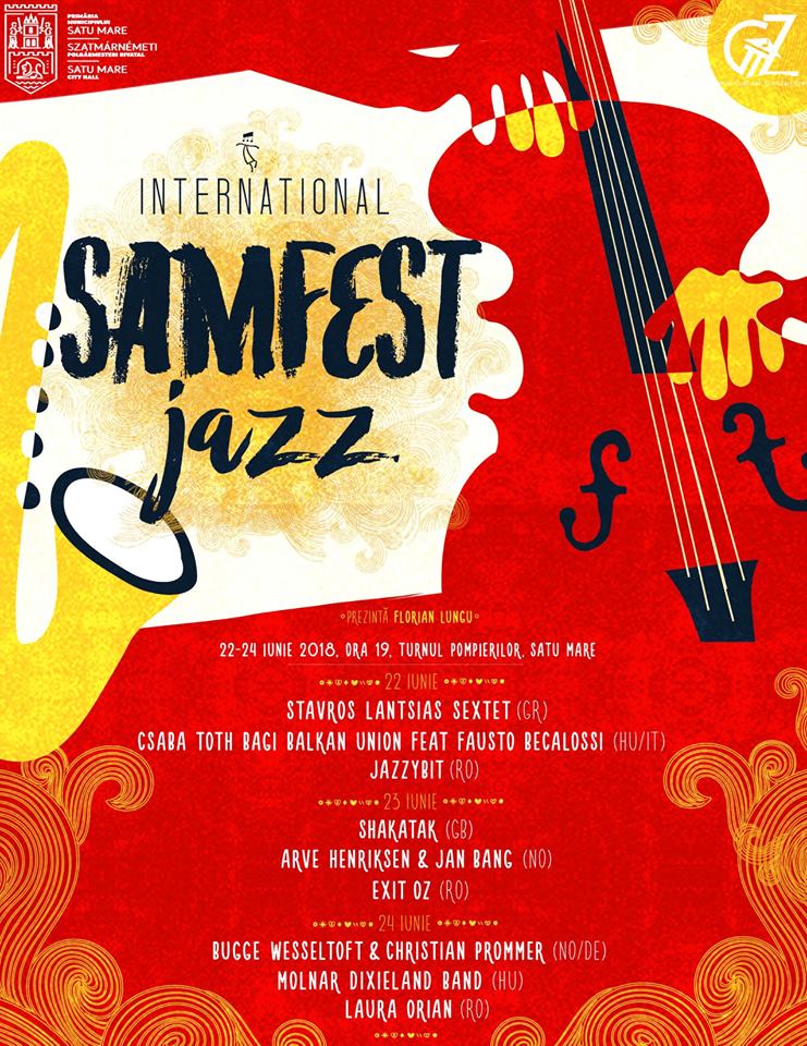 Samfest Jazz International revine la Satu Mare! Intrarea este liberă