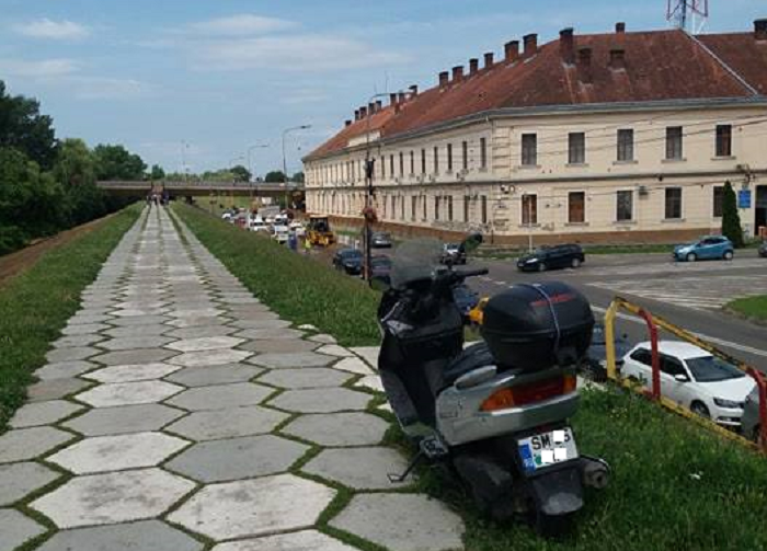 Atenție, sătmăreni! Hoții acționează pe digul Someșului, în plină zi