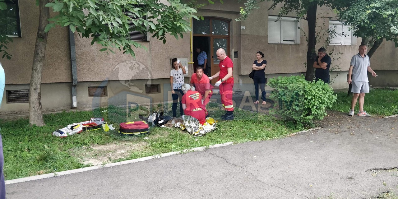 FOTO/VIDEO. Povestea tragică a sătmăreanului căzut de la etaj. Suferință din dragoste