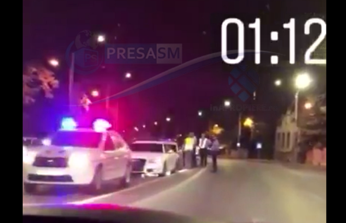 VIDEO. Accident la Burdea și multă Poliție! Șoferul și pasagerii au fugit!