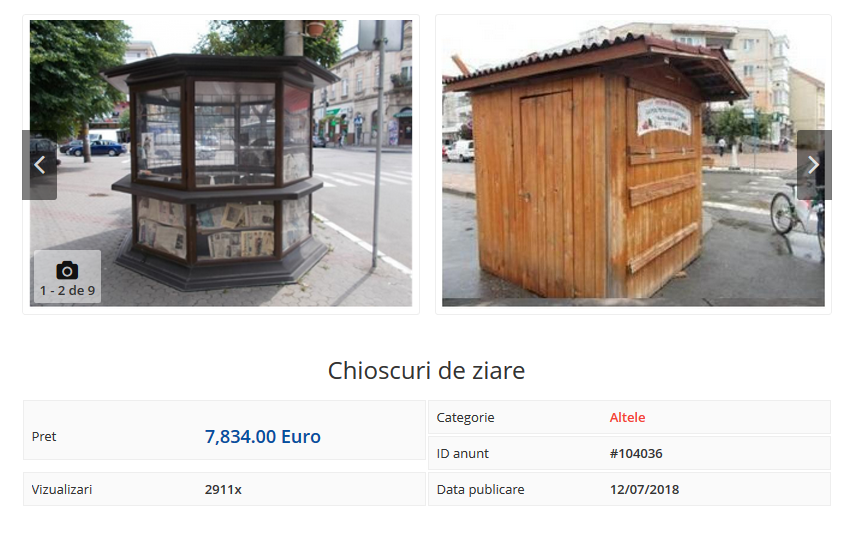 Chioșcurile de ziare, scoase la executare silită. Era ziarelor a apus