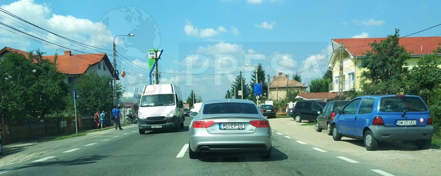 FOTO. Dosar penal în cazul mașinii ”M..E PSD”