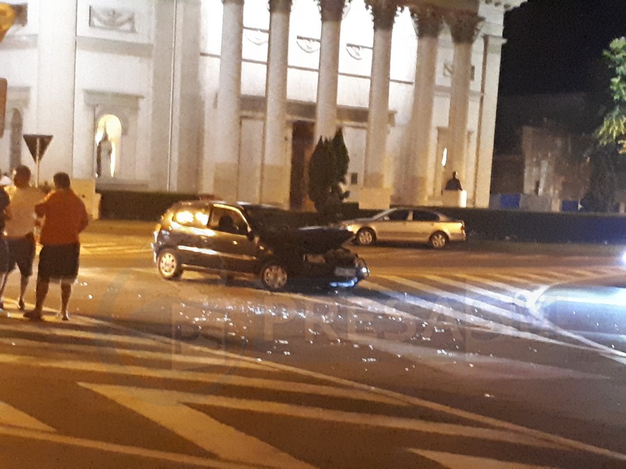 FOTO/VIDEO. Un nou accident în plin centrul municipiului Satu Mare