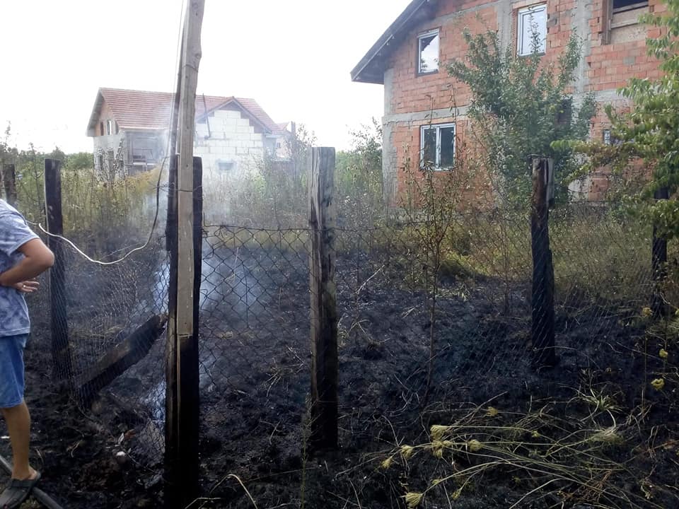 FOTO. Prăpăd la periferia Sătmarului! Zeci de hectare de vegetație făcută scrum