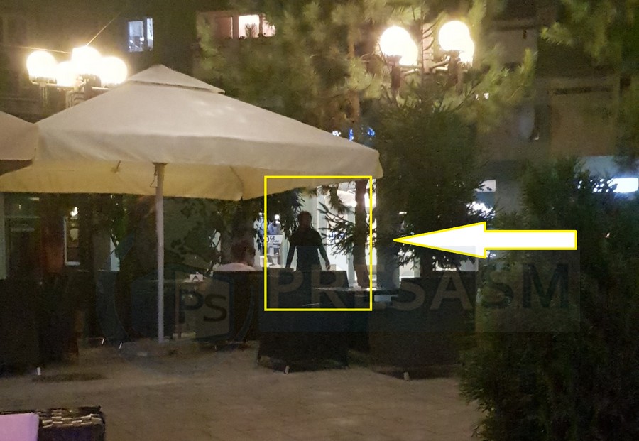 VIDEO. Un drogat face scandal la o terasă din centrul Sătmarului