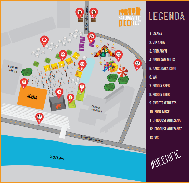 Festivalul Berii în Satu Mare. Programul oficial