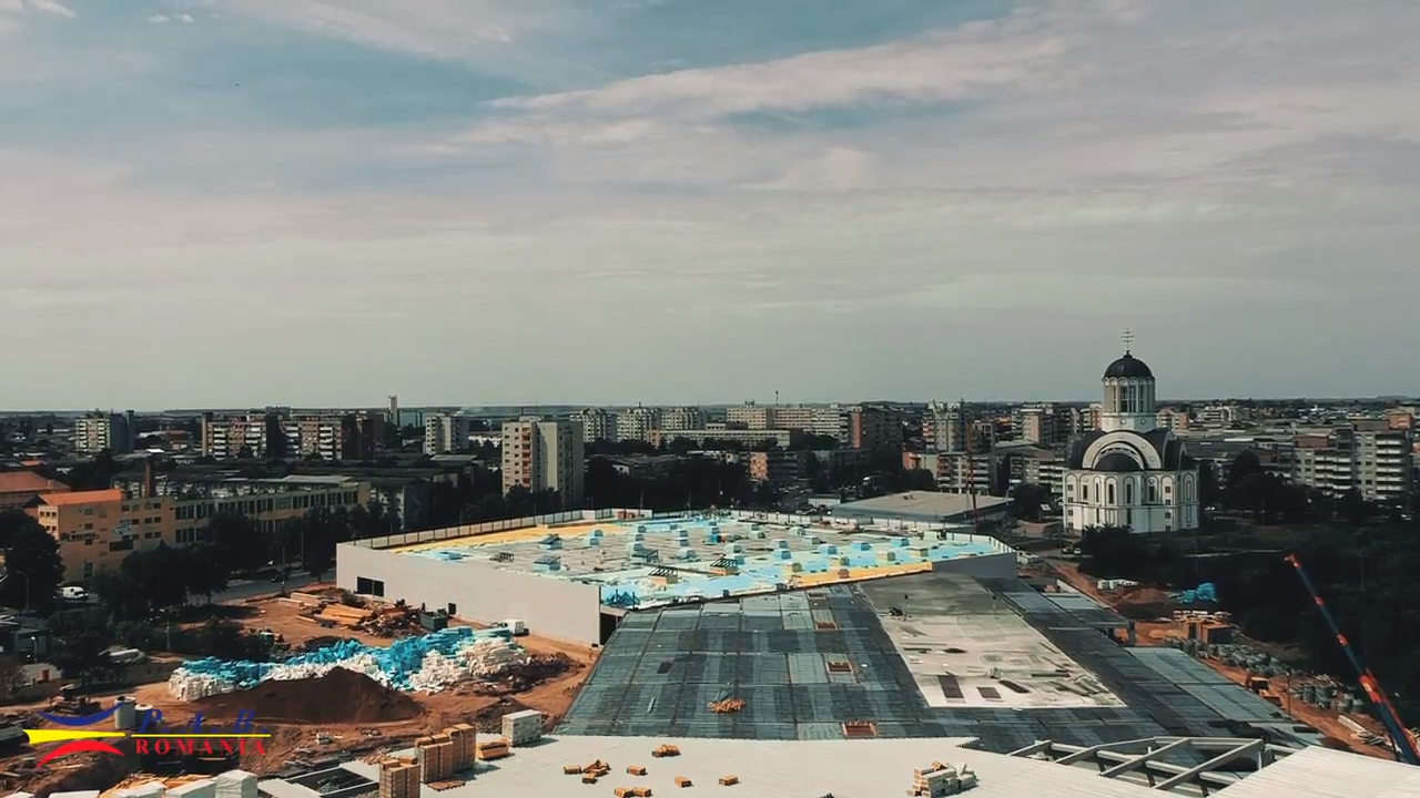 FOTO/VIDEO. Lucrările la mall-ul NEPI, foarte avansate. Filmare cu drona!