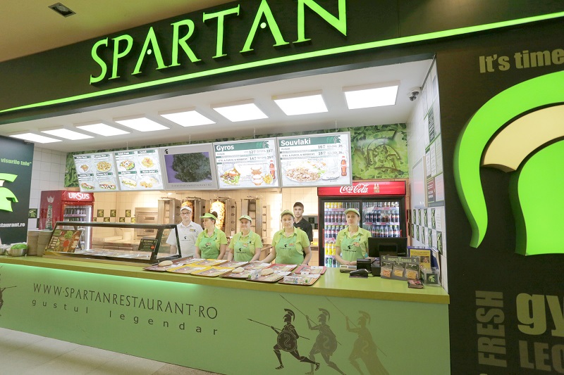 SPARTAN ajunge la Satu Mare! Fast-food în incinta mall-ului NEPI!