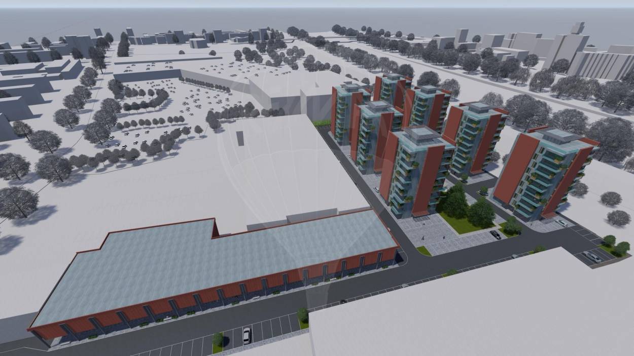 Blocuri și spații comericale, aproape de intersecția Burdea. Drumul Careiului, un nou pol pentru dezvoltare