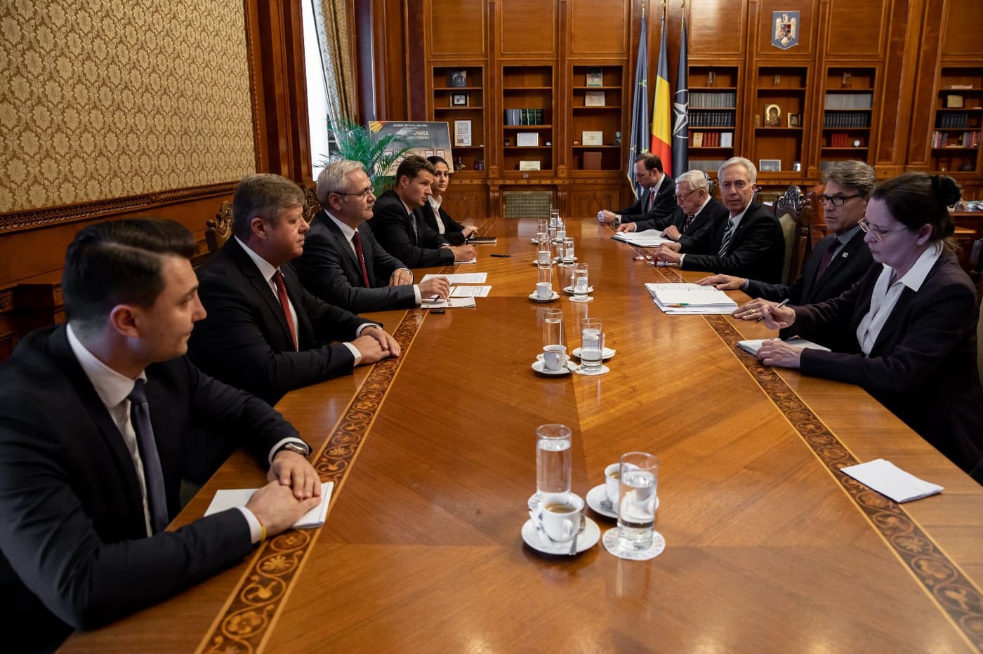 FOTO. Deputatul Octavian Petric, întâlnire cu secretarul pentru Energie al SUA