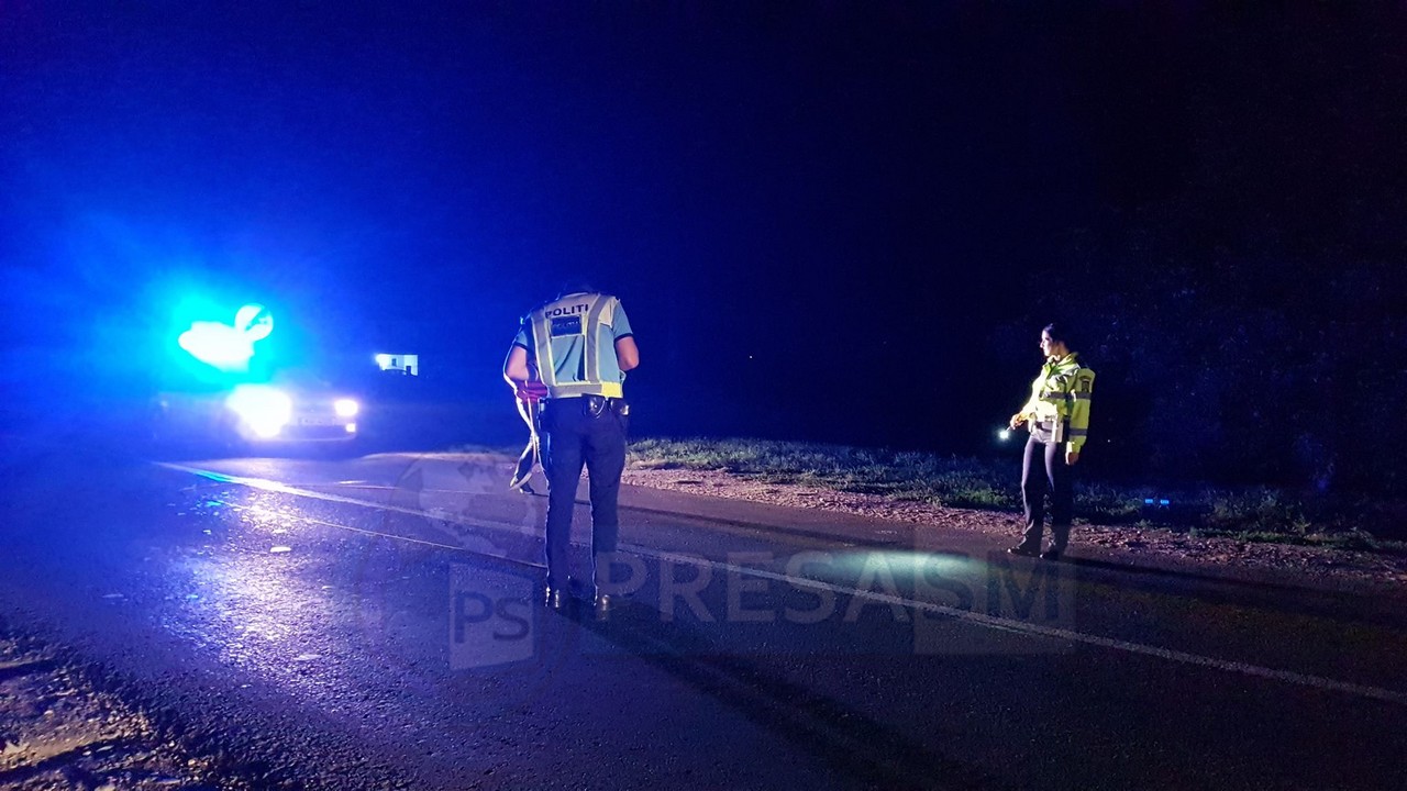 FOTO/VIDEO Accident neobișnuit în Satu Mare. Un bărbat susține că a fost lovit de TIR