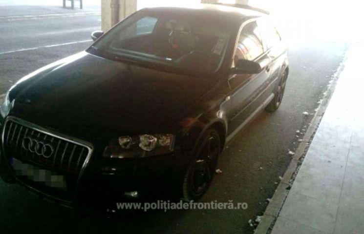 Audi, de circa 13.000 de euro, indisponibilizat la Petea. Șoferul, cercetat penal