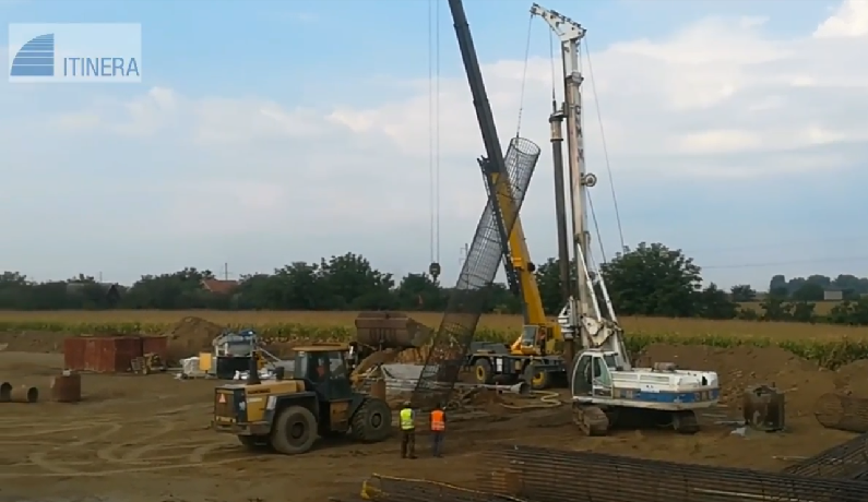 FOTO/VIDEO. Lucrări intense la noul pod peste Someș, în municipiul Satu Mare