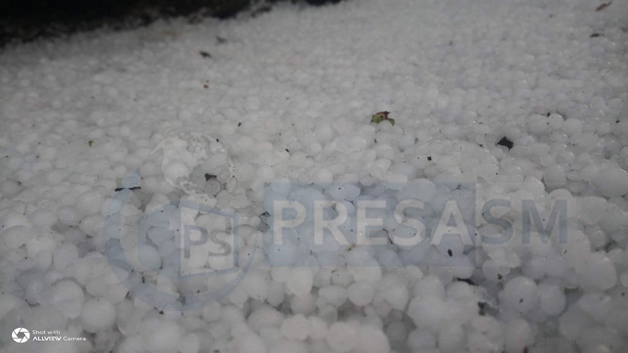 FOTO/VIDEO. Localități acoperite de grindină în județul Satu Mare