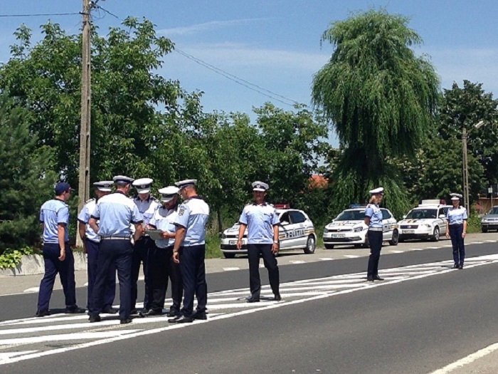 Filtre masive Poliție - RAR pe DN 19, între Satu Mare și Carei