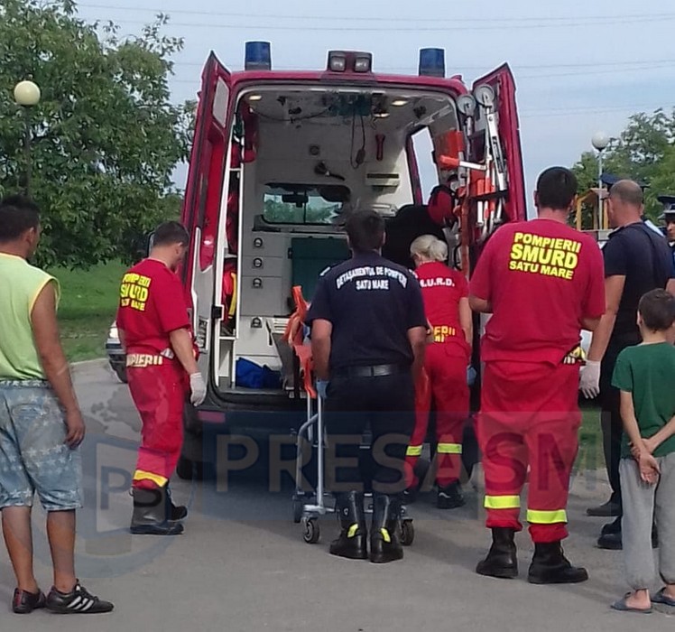 Accident teribil în municipiul Satu Mare! Tânăr spulberat de o mașină