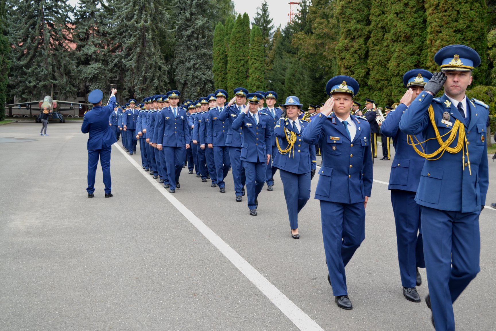 FOTO/VIDEO. O sătmăreancă a obținut cea mai mare notă la Academia Forțelor Aeriene