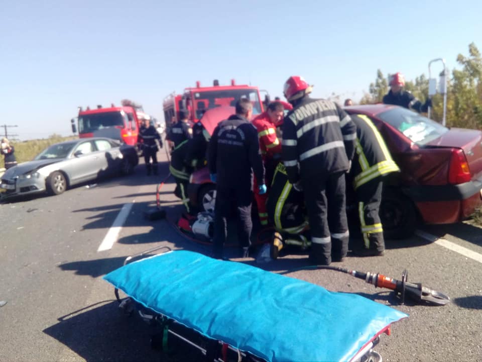 FOTO/VIDEO. Cum s-a produs accidentul de pe DN 19. Primele concluzii ale polițiștilor