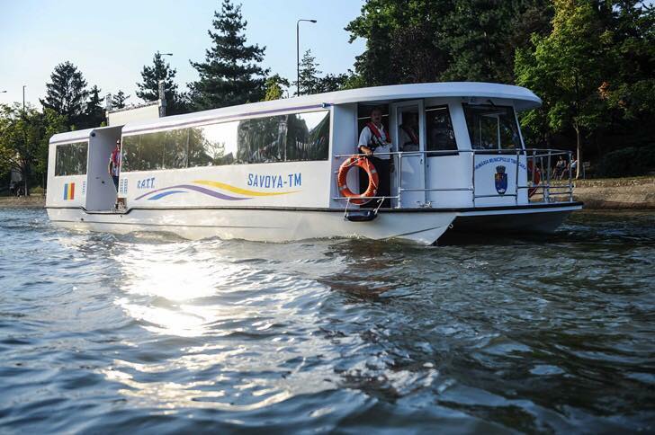 FOTO. Someșul, navigabil? Pe Bega se poate. Călătorie cu vaporetto, la doar 1 leu