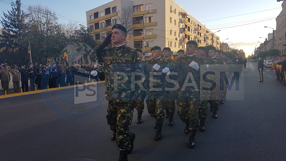 FOTO/VIDEO. Ziua Armatei la Satu Mare. Încep manifestările impresionante