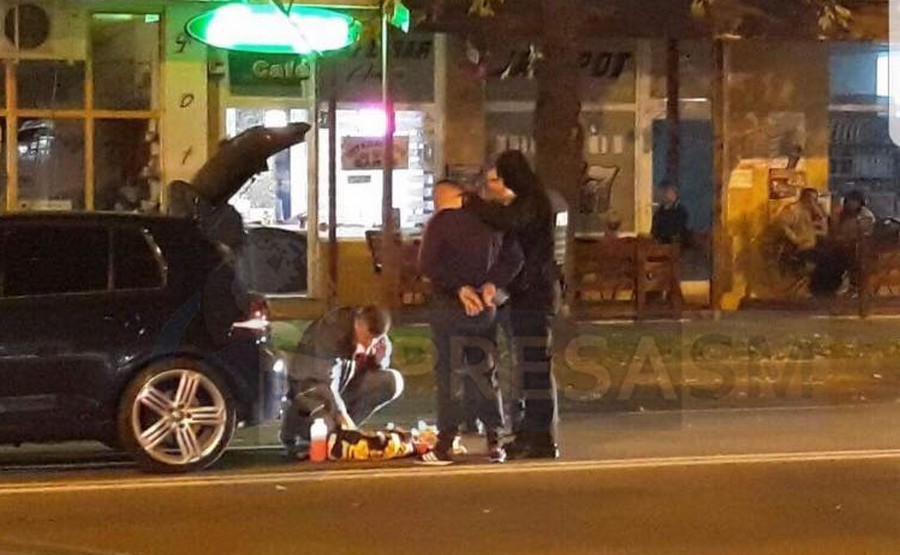 FOTO/VIDEO. Doi dintre presupușii traficanți din Satu Mare, direct după gratii. Doi au ”scăpat”